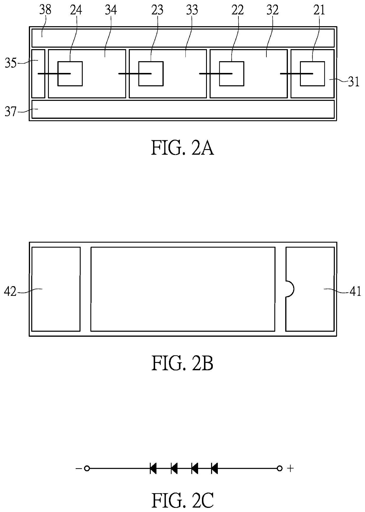 Surface light source LED device