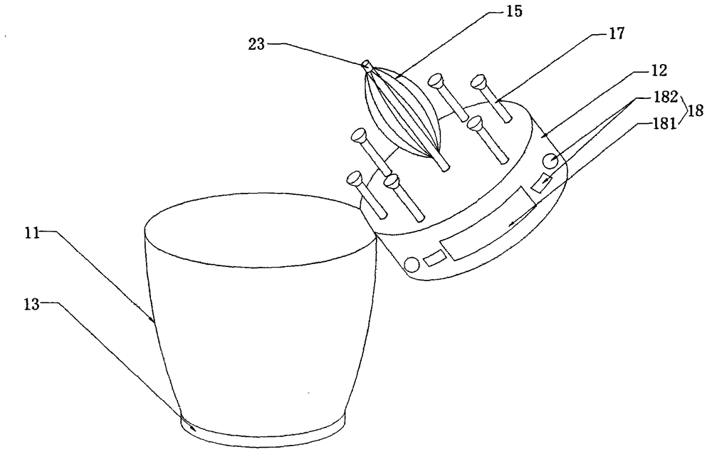 Flour milling apparatus integrating dosing, stirring and kneading