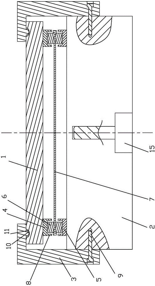 Safety protection device for driver in emergency braking process of automobile