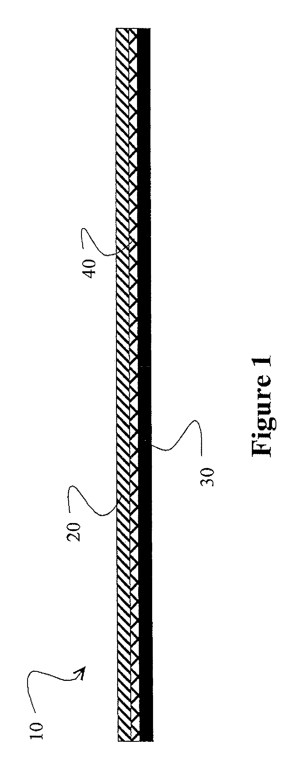 Method of forming a touch screen laminate