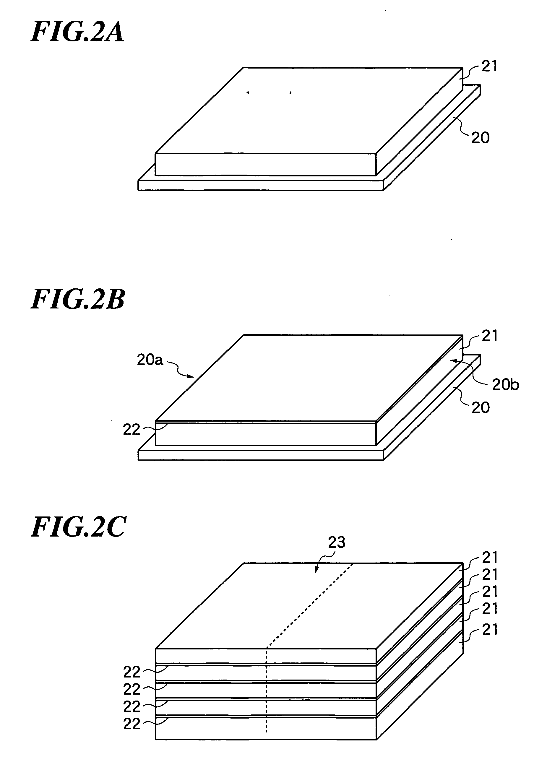 Multilayered structure, multilayered structure array and method of manufacturing the same