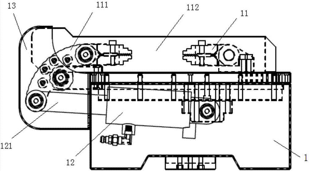 Welding tension test device