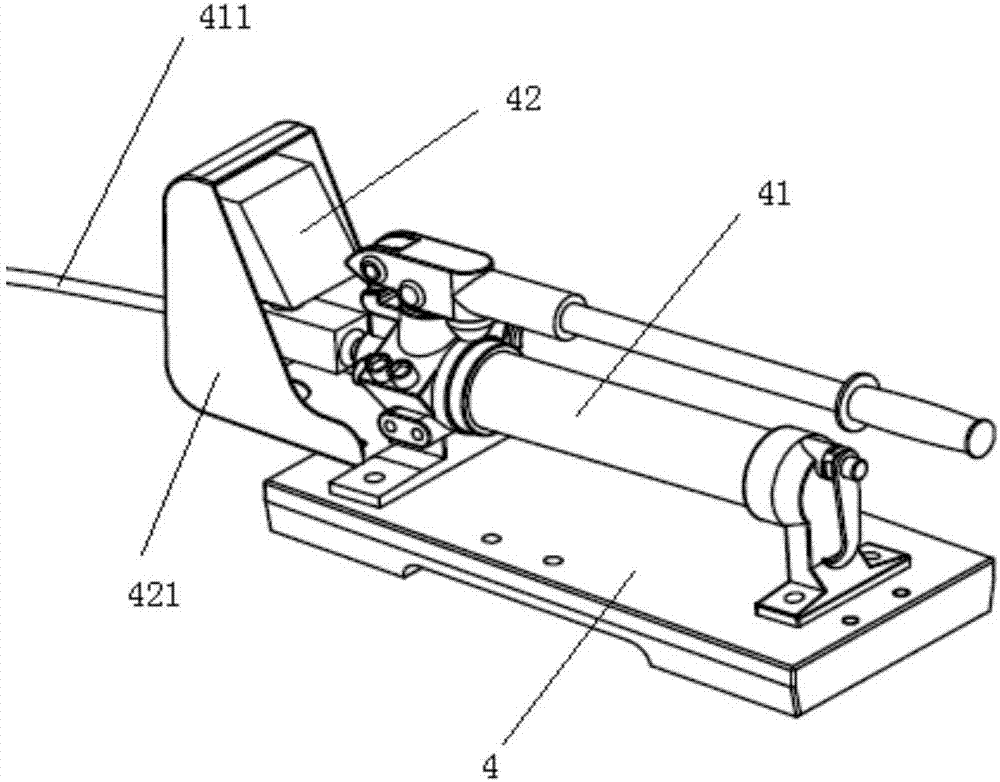 Welding tension test device