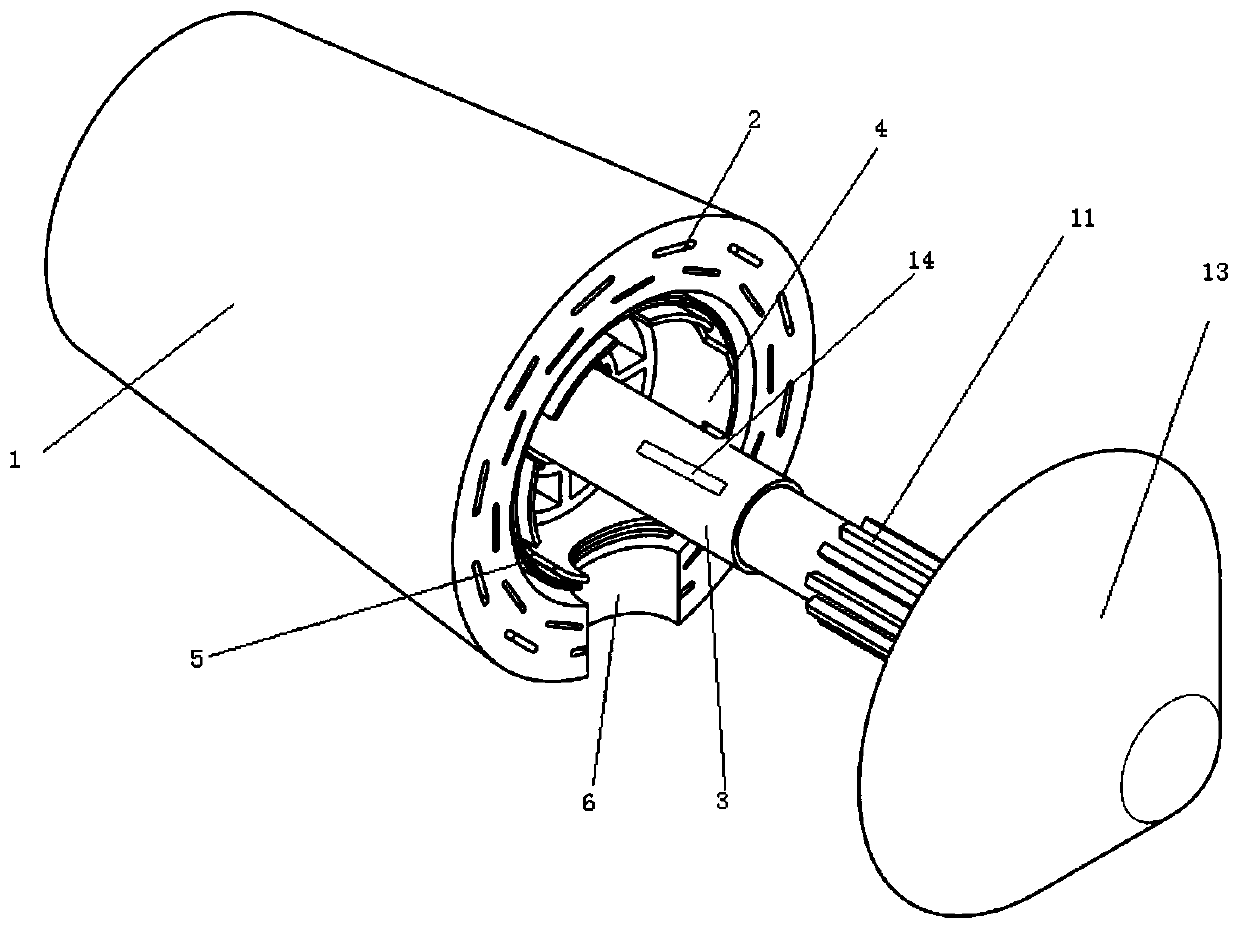 Anal hemorrhoid nailing stapler component