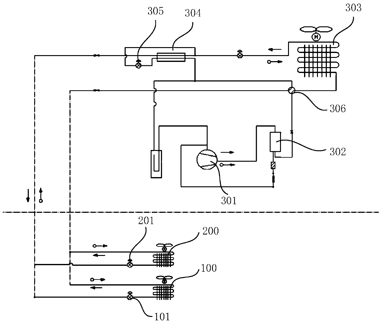 A control method for reducing the noise of an air conditioner indoor unit and a multi-connected air conditioner