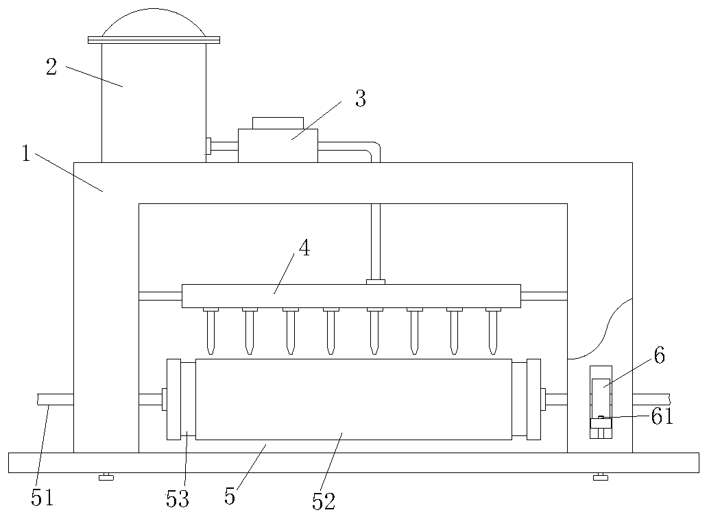 Polyurethane composite fabric gluing mechanism