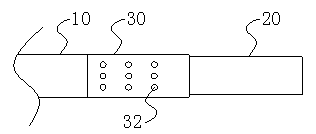 Method for independently regulating smoke concentration of cigarette and telescopic cigarette