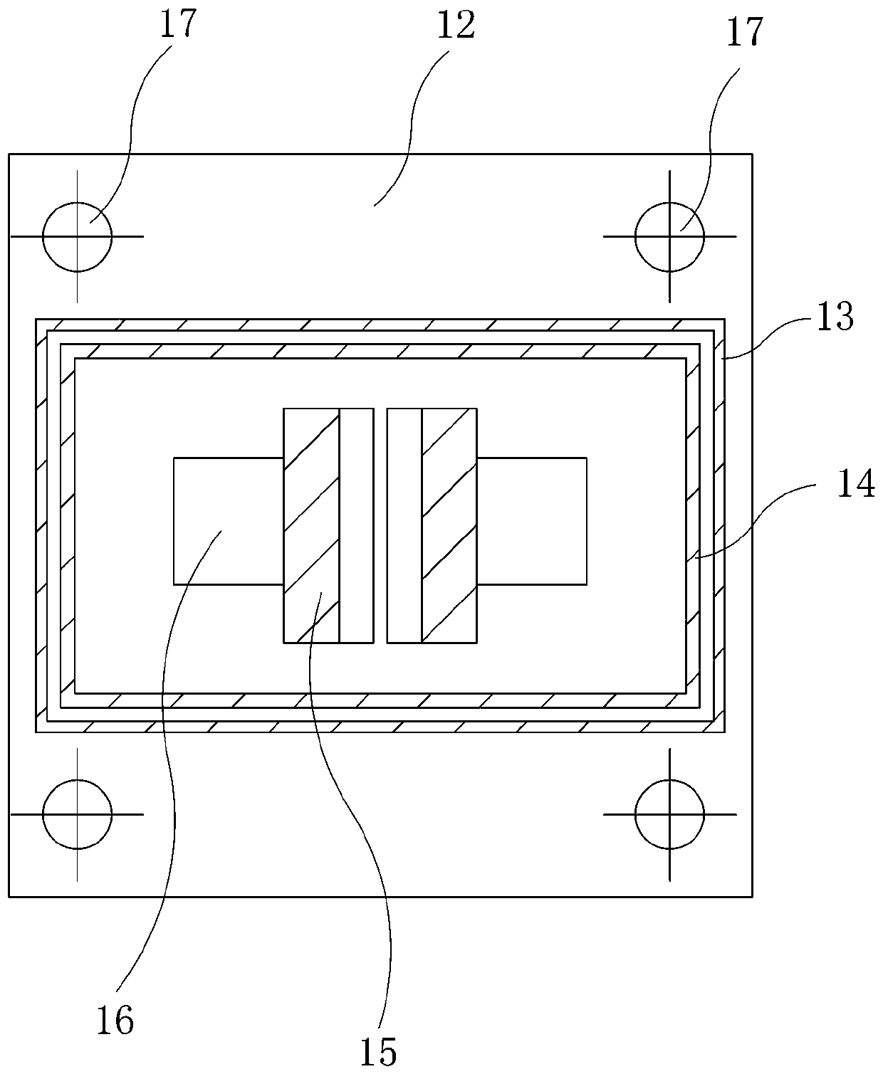 Pile soil load adjuster used for composite pile foundation