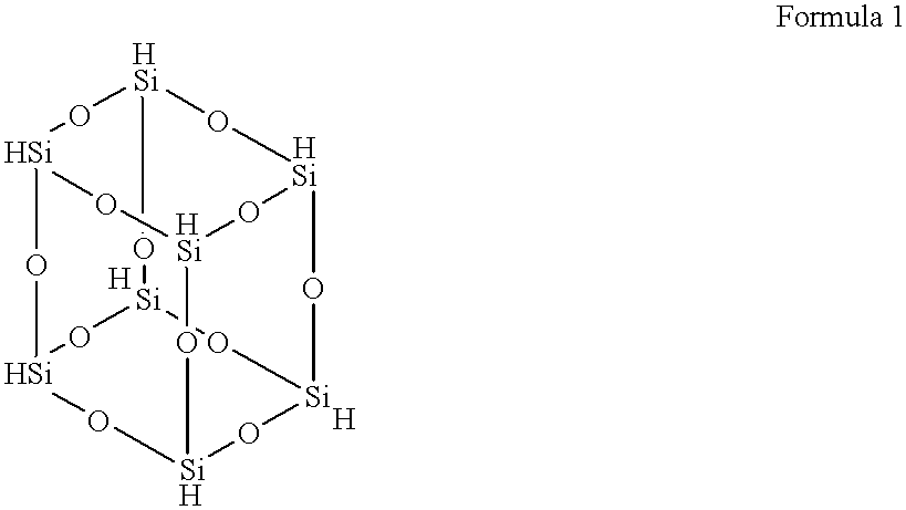 Hydrogenated octasilsesquioxane-vinyl group-containing copolymer and method for manufacture