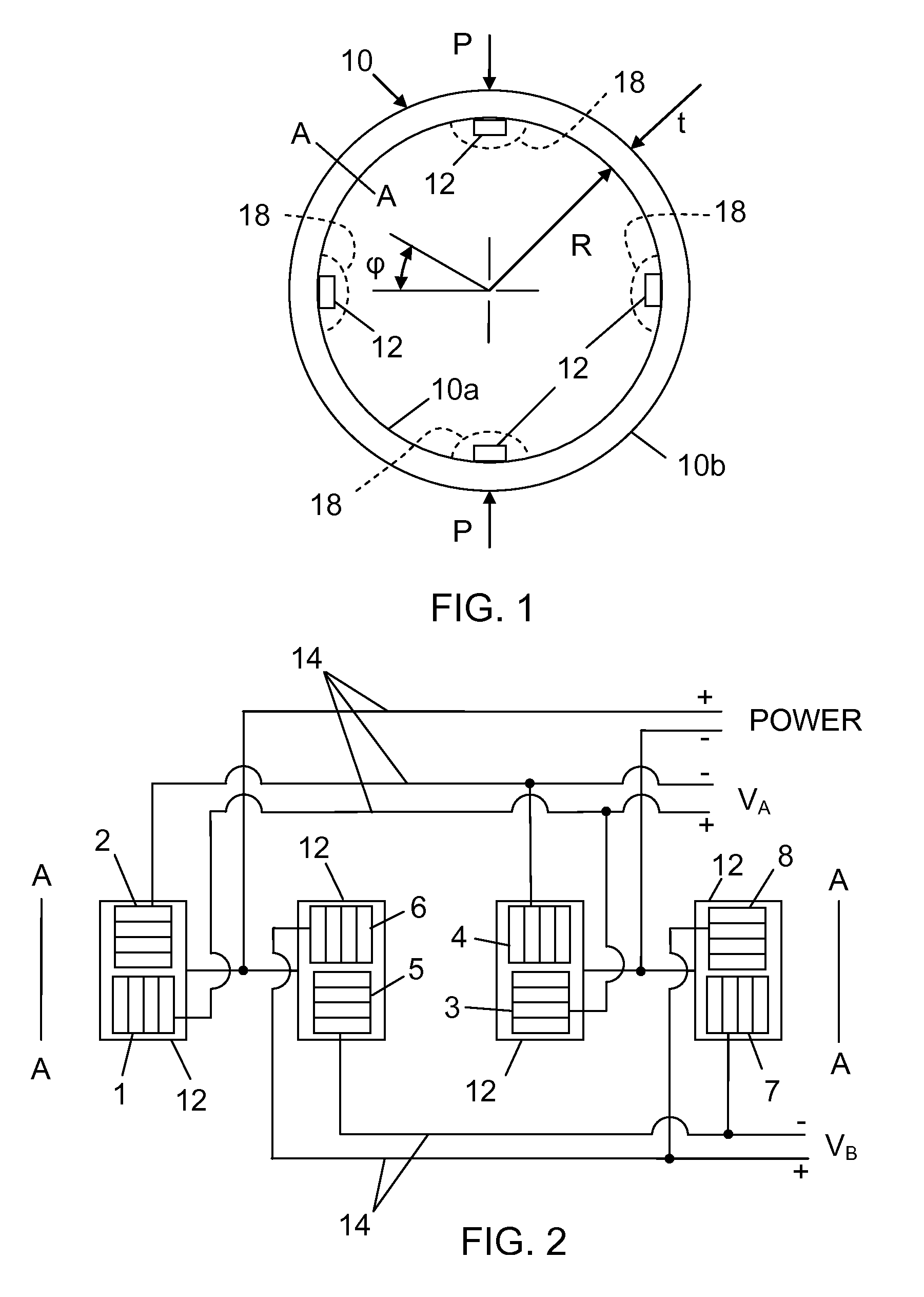 Point load sensor