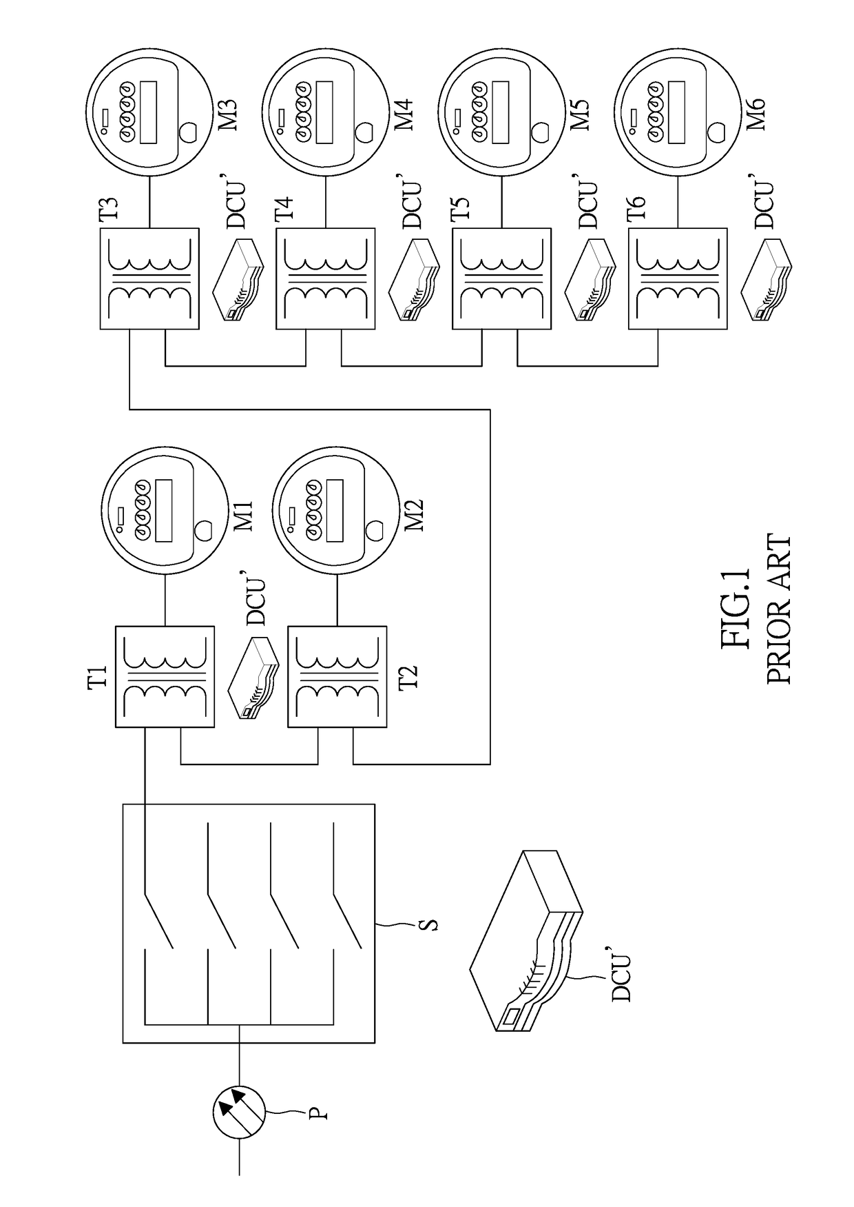 Advanced metering infrastructure system