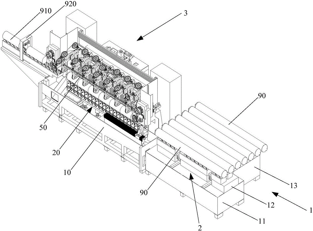 Silicon rod line production system and silicon rod line production method