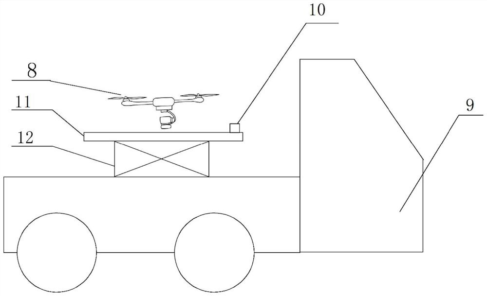 Wind driven generator blade dynamic inspection system and method