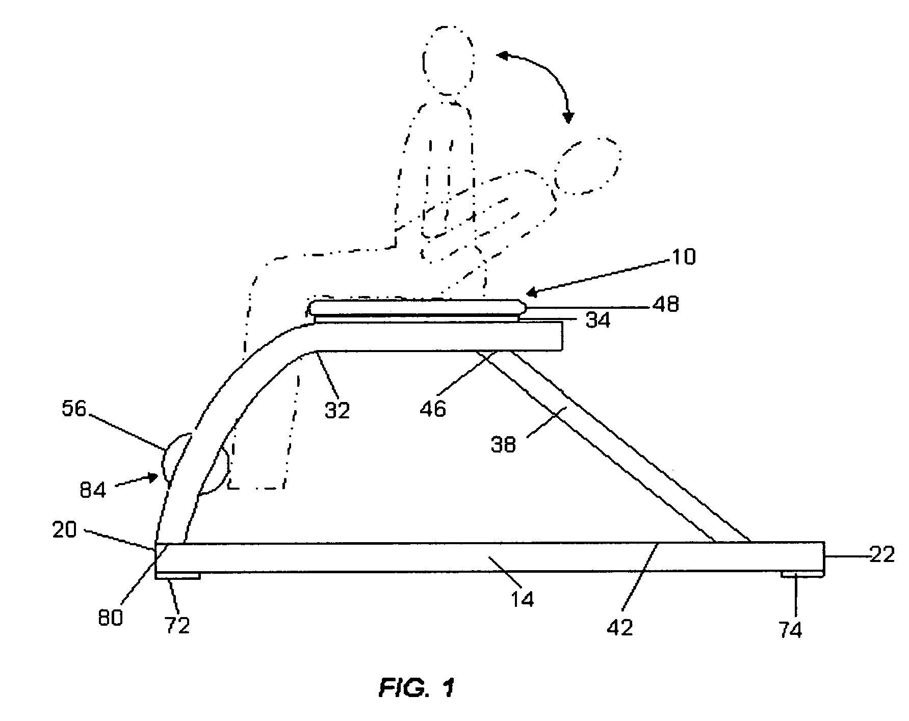 Combination abdominal/pectoral exercise device