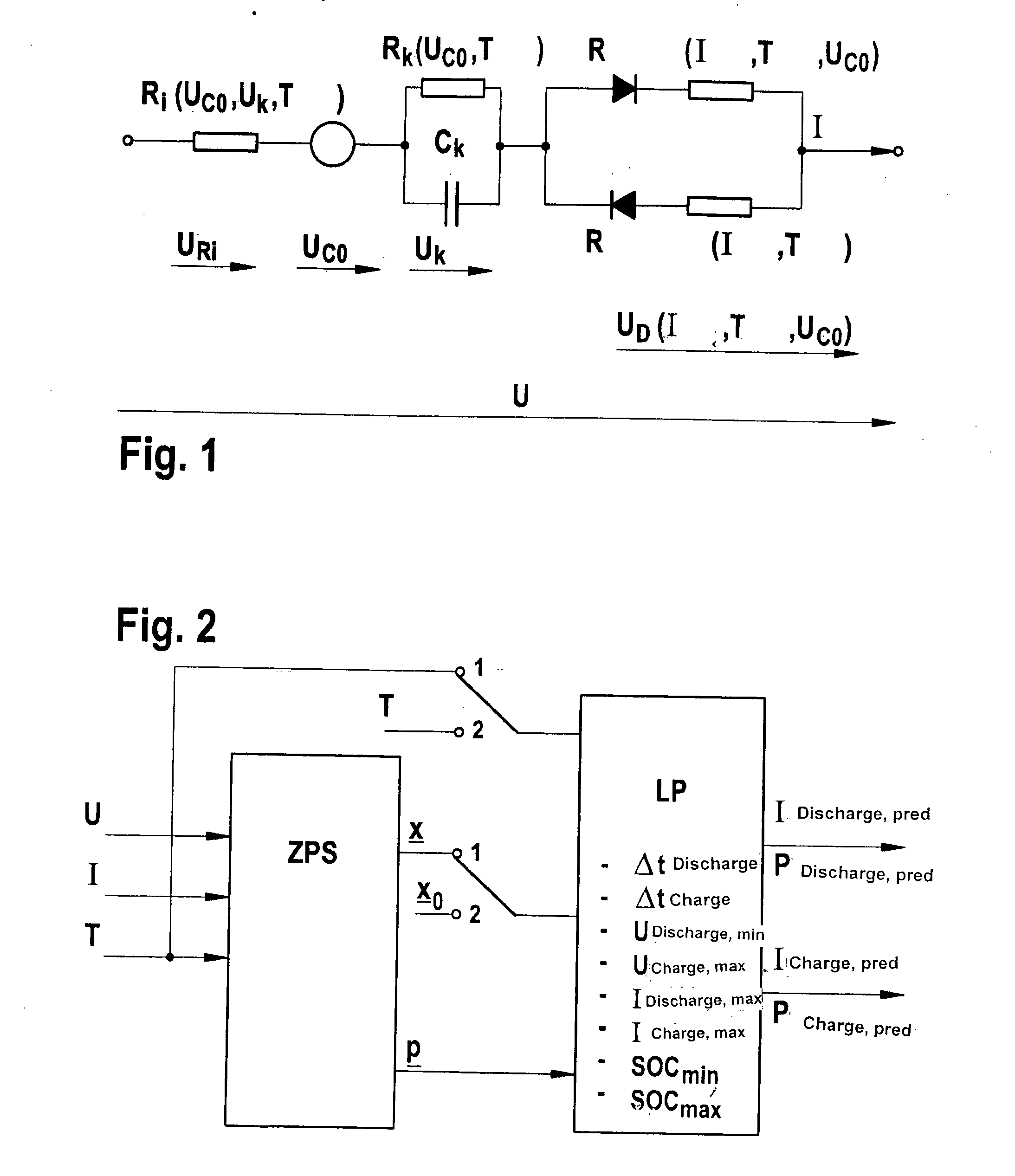 Method for predicting the power capacity of electrical energy stores