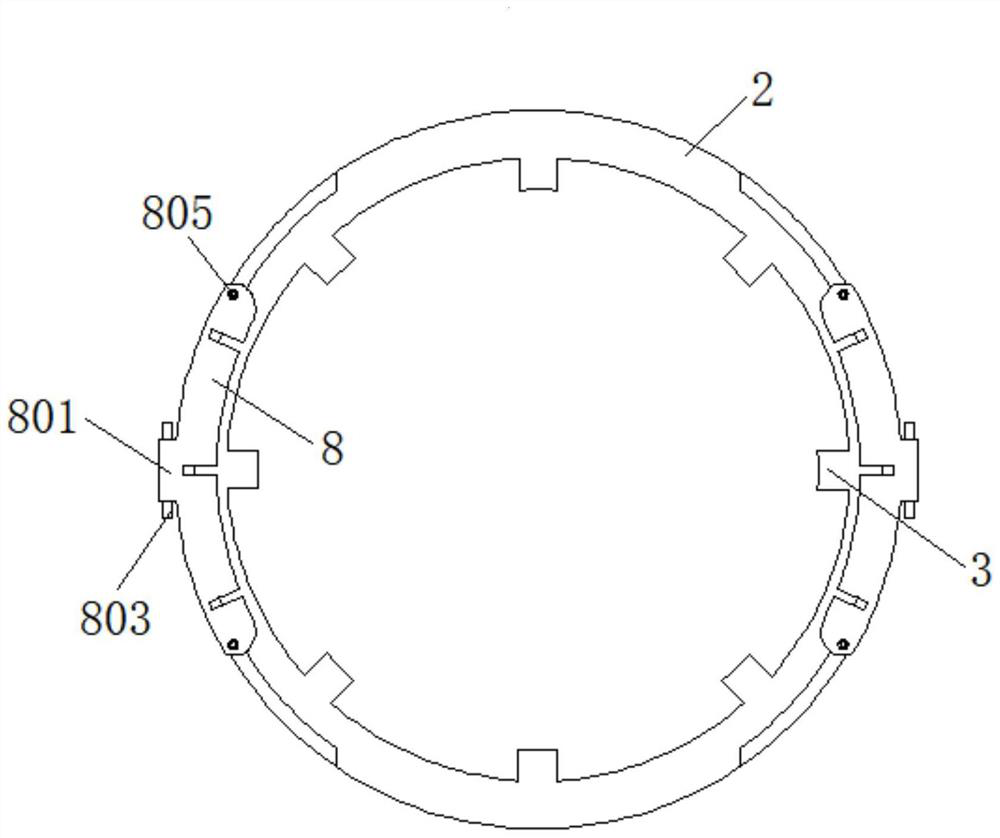 A welding device for the production of a vibrating plate body that is easy to disassemble