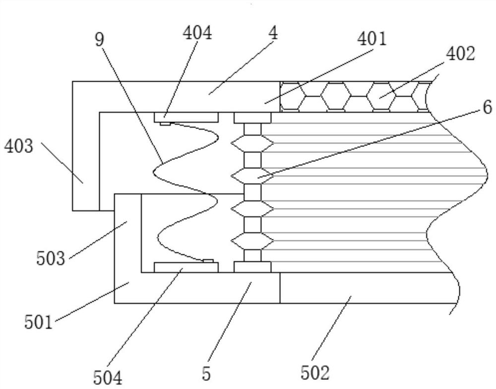 A welding device for the production of a vibrating plate body that is easy to disassemble