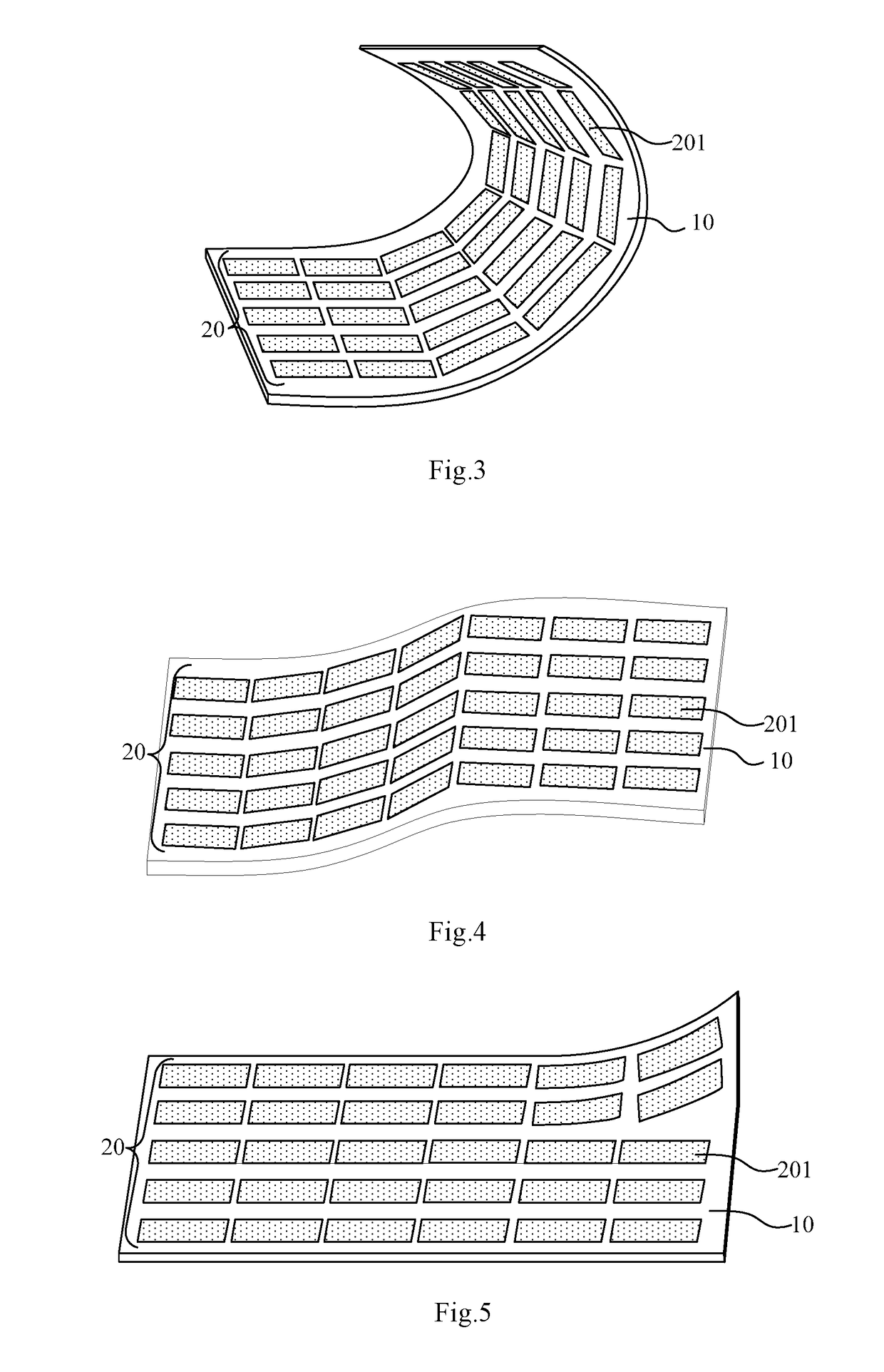 Flexible display substrate and its deformably driving method, a display device