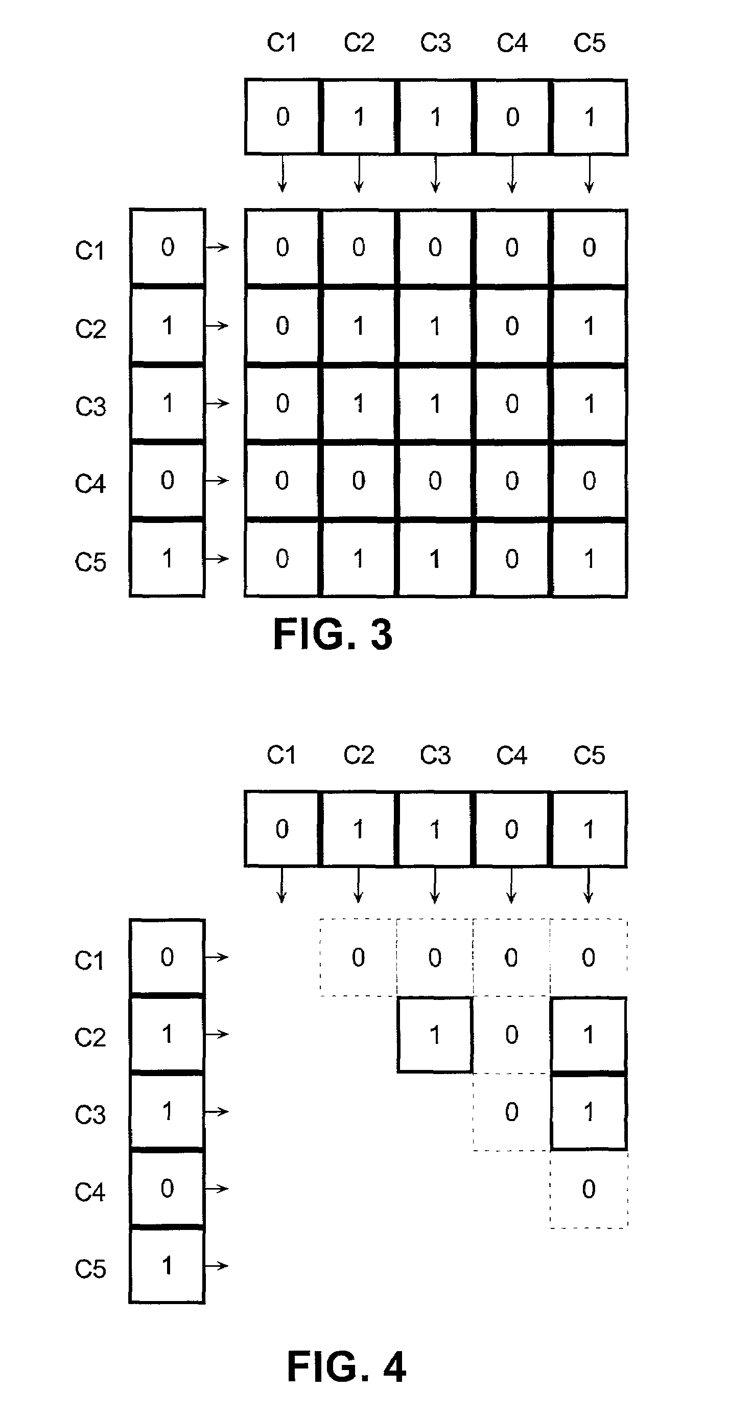 Method for extracting association rules from transactions in a database