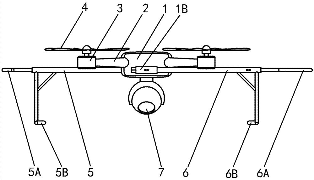 Multi-rotor unmanned aerial vehicle