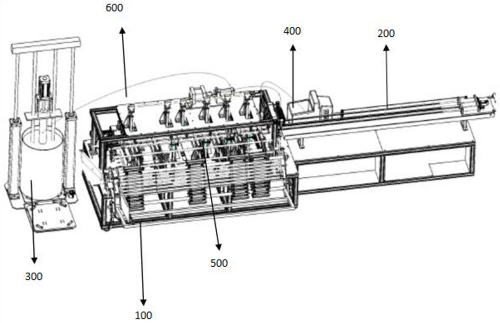 LED two-face integral multi-specification intelligent machine for FPC board feeding