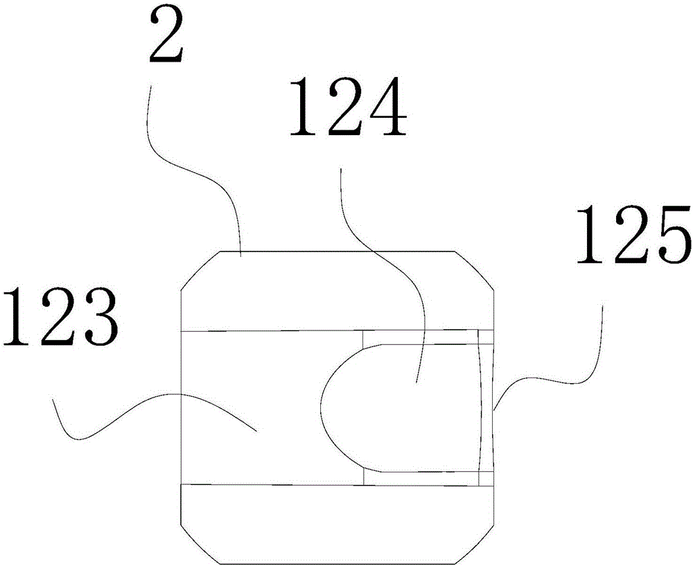 Machining tool used for machining mobile phone volume keys