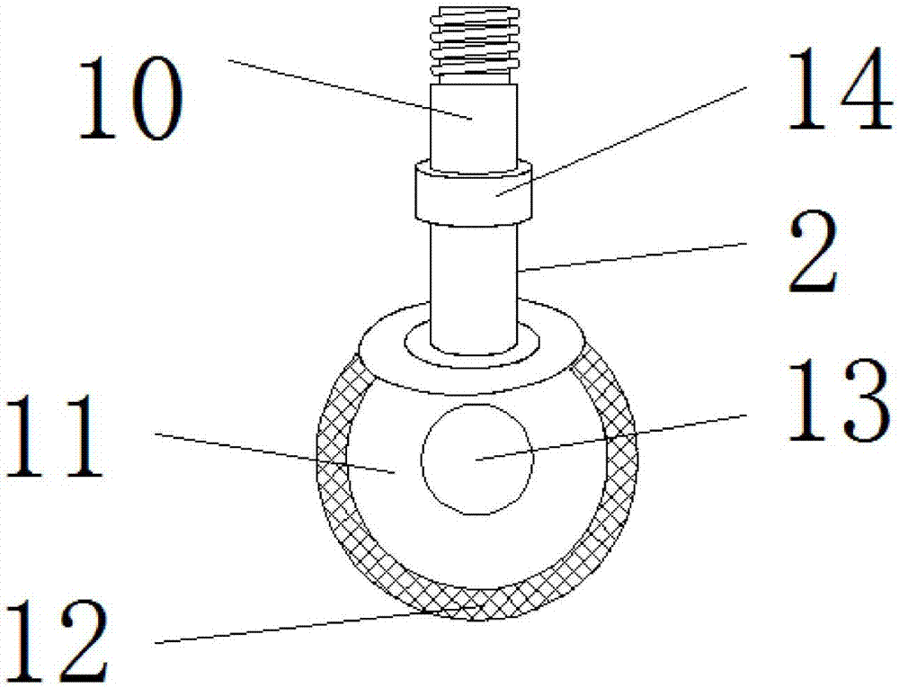 Five-clack type three-way ball valve