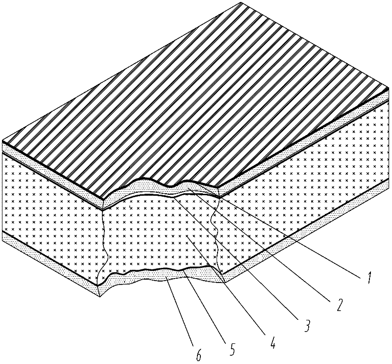 Low-carbon fireproof thermal insulation decoration integrated board and preparation method thereof