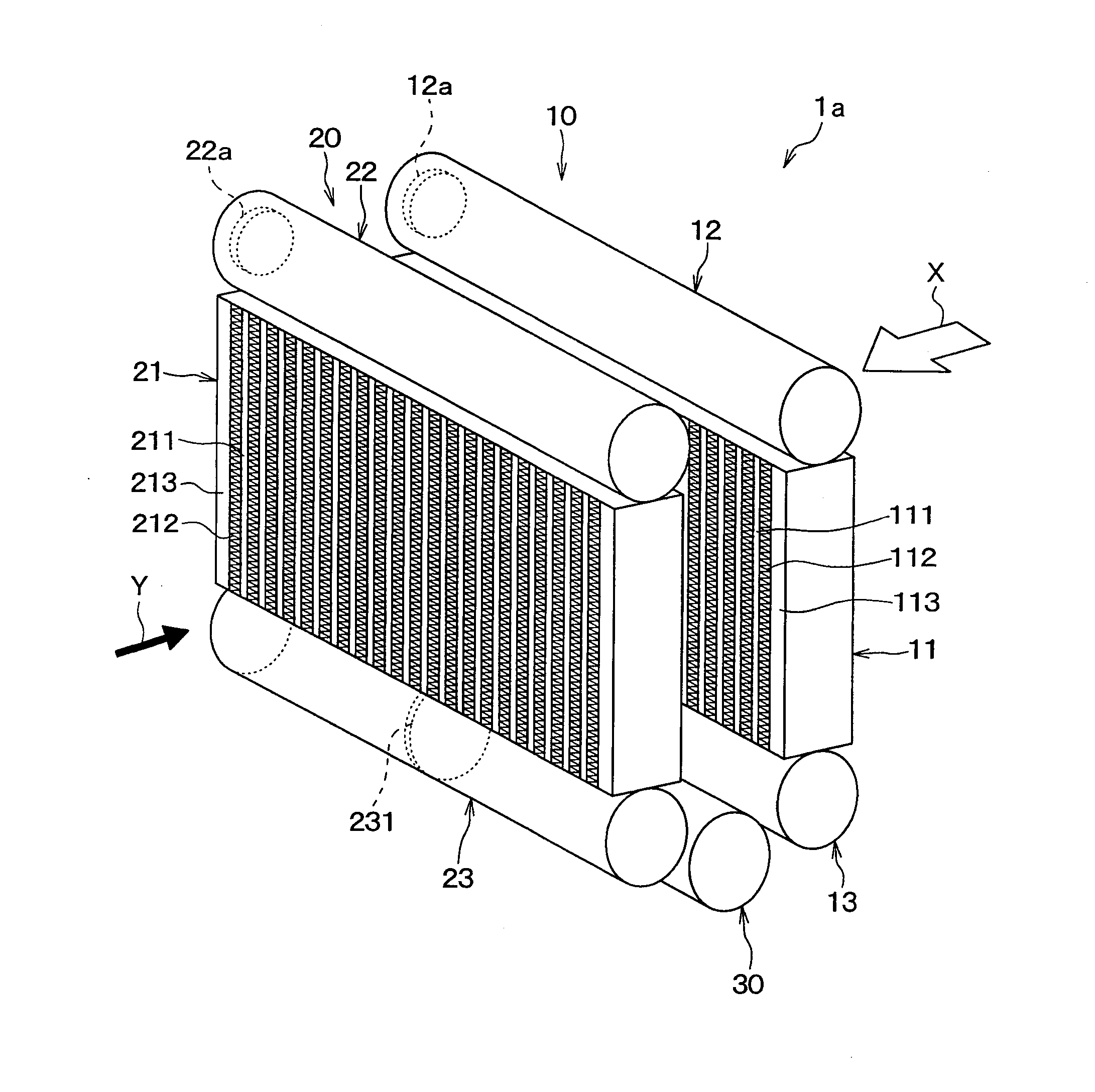 Refrigerant evaporator