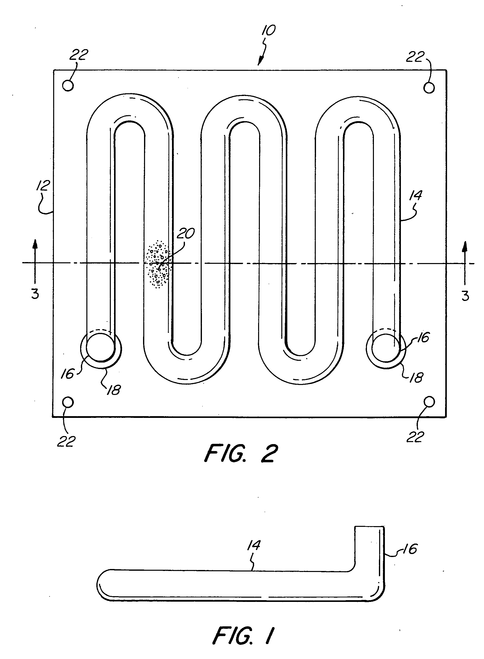 Device and method for coating serpentine fluorescent lamps