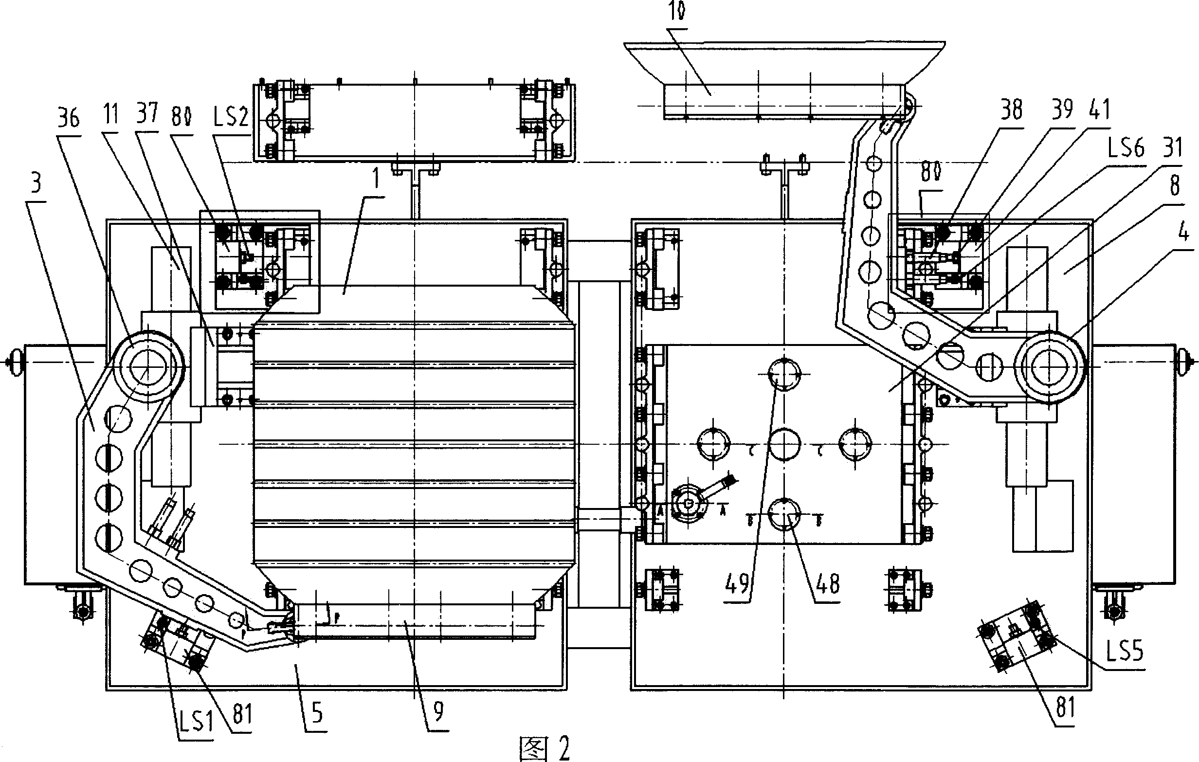 Oscillating arm type automatic switching apparatus of tray for work pieces