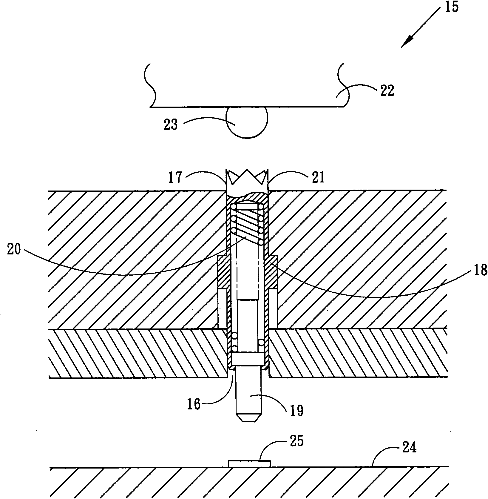 Wafer socket and method for detecting horizontal positioning of wafer