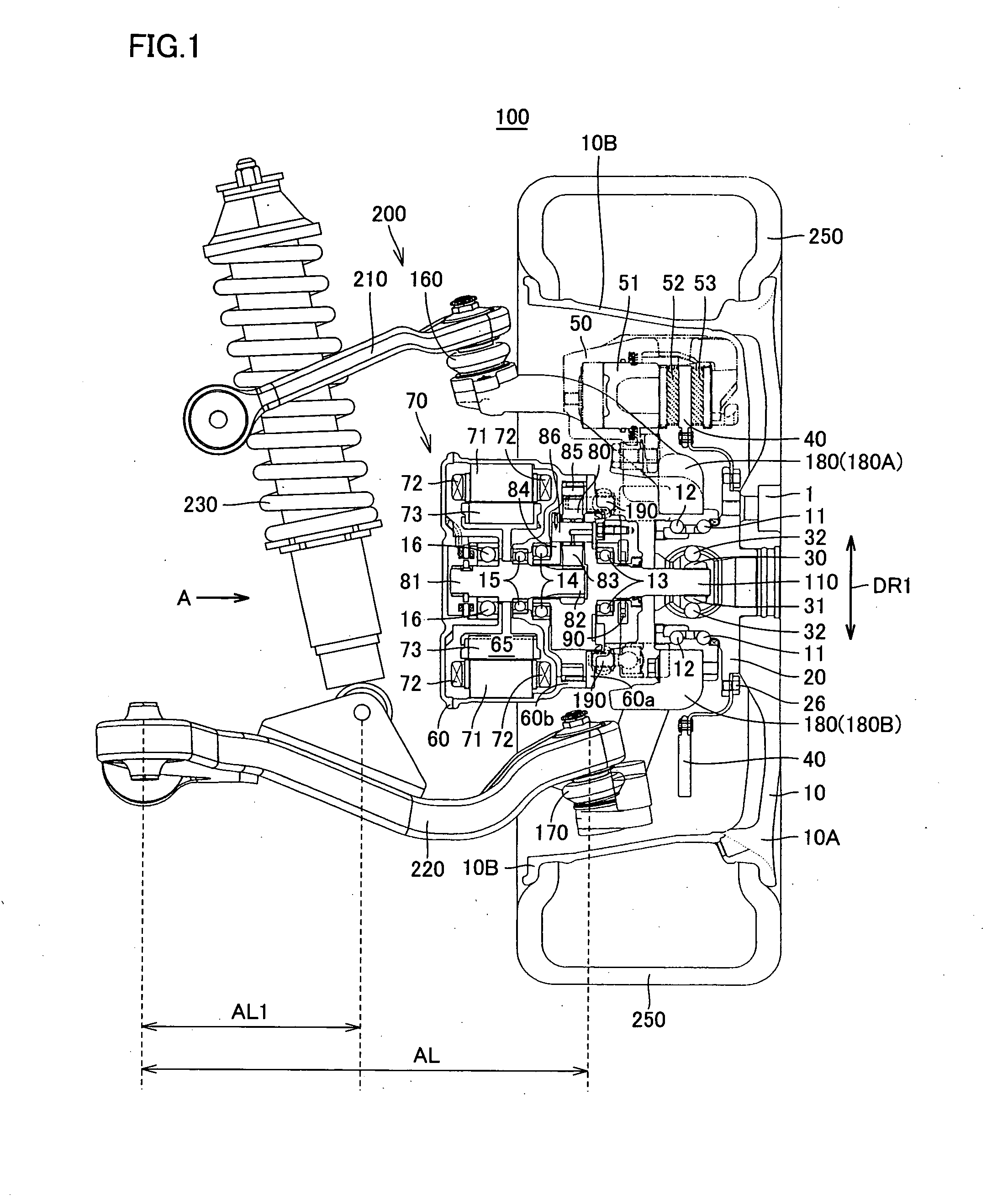 In-Wheel motor with high durability