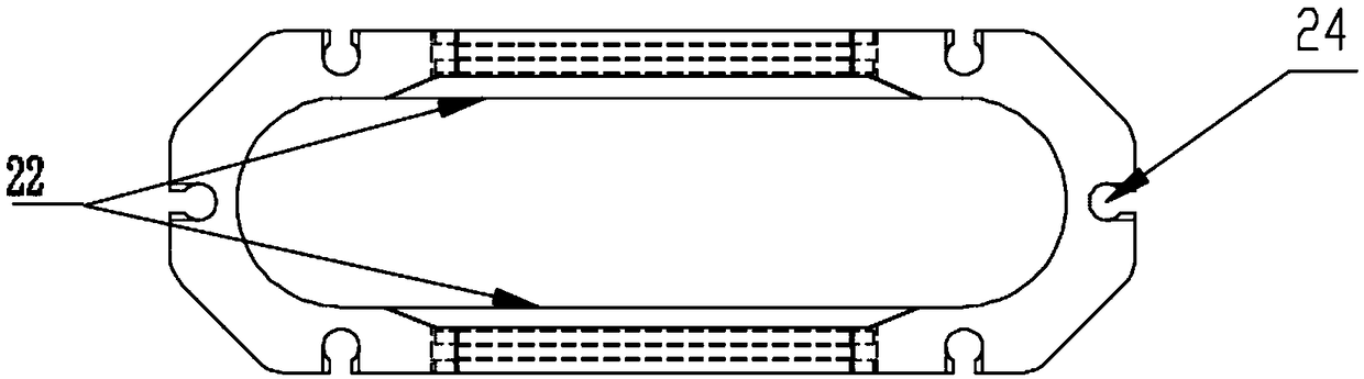 An audio tube with a composite anode