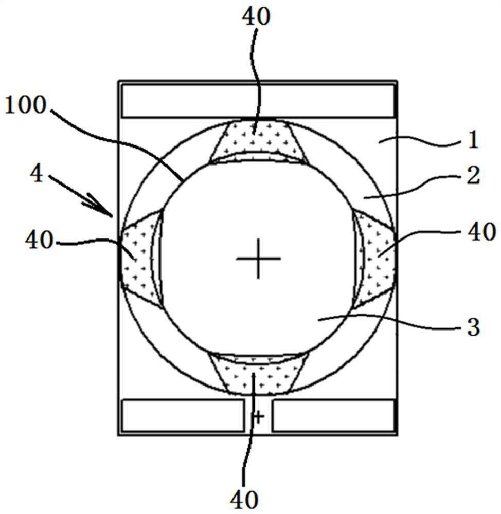 Packaging reinforcement method for high-reliability application of high-power LED