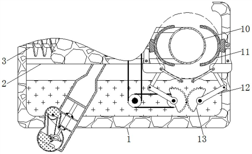 Filling device for solving problems of incapability of quantitatively filling toys and poor tightness during filling of toys