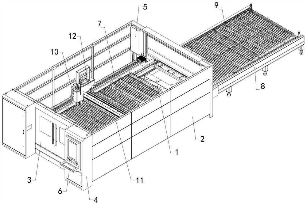 Novel laser cutting machine