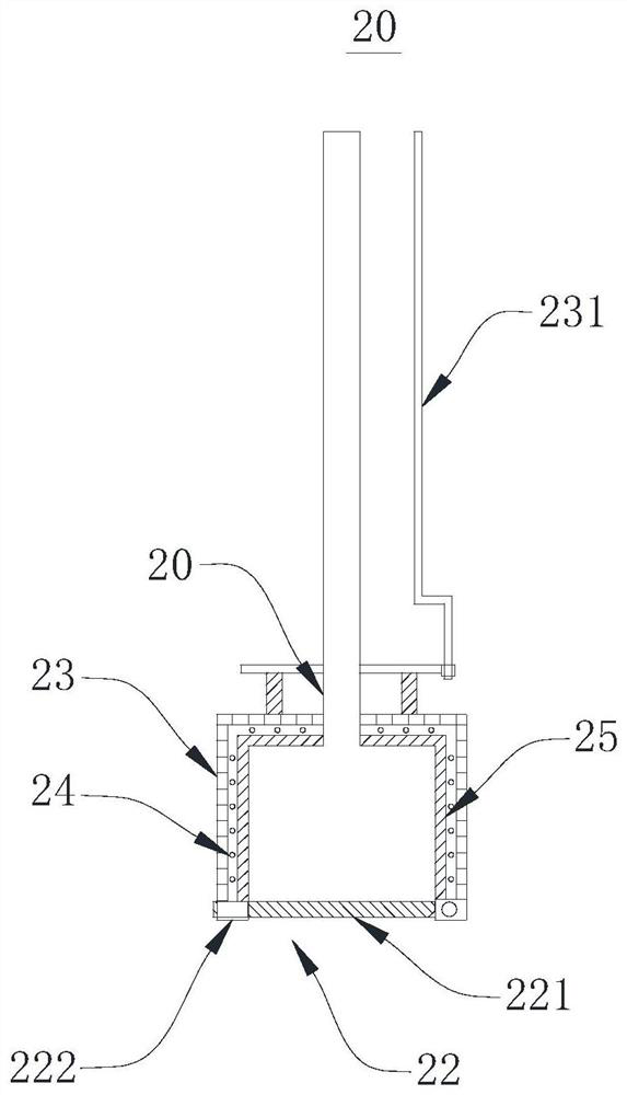 Device for preparing high-strength alloy through semi-continuous extrusion of metal powder and preparation process