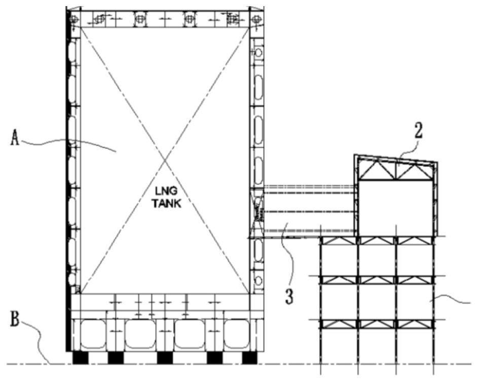 Pre-operation method of LNG ship enclosure system