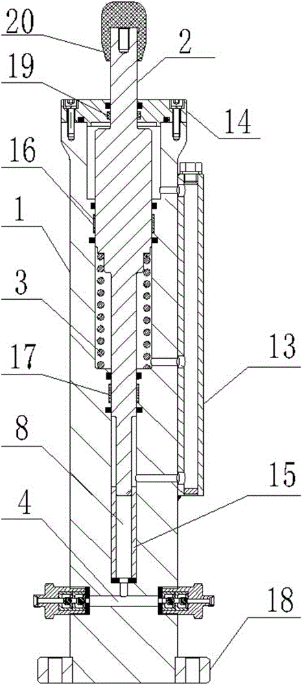 Integrated wellhead continuous dosing device