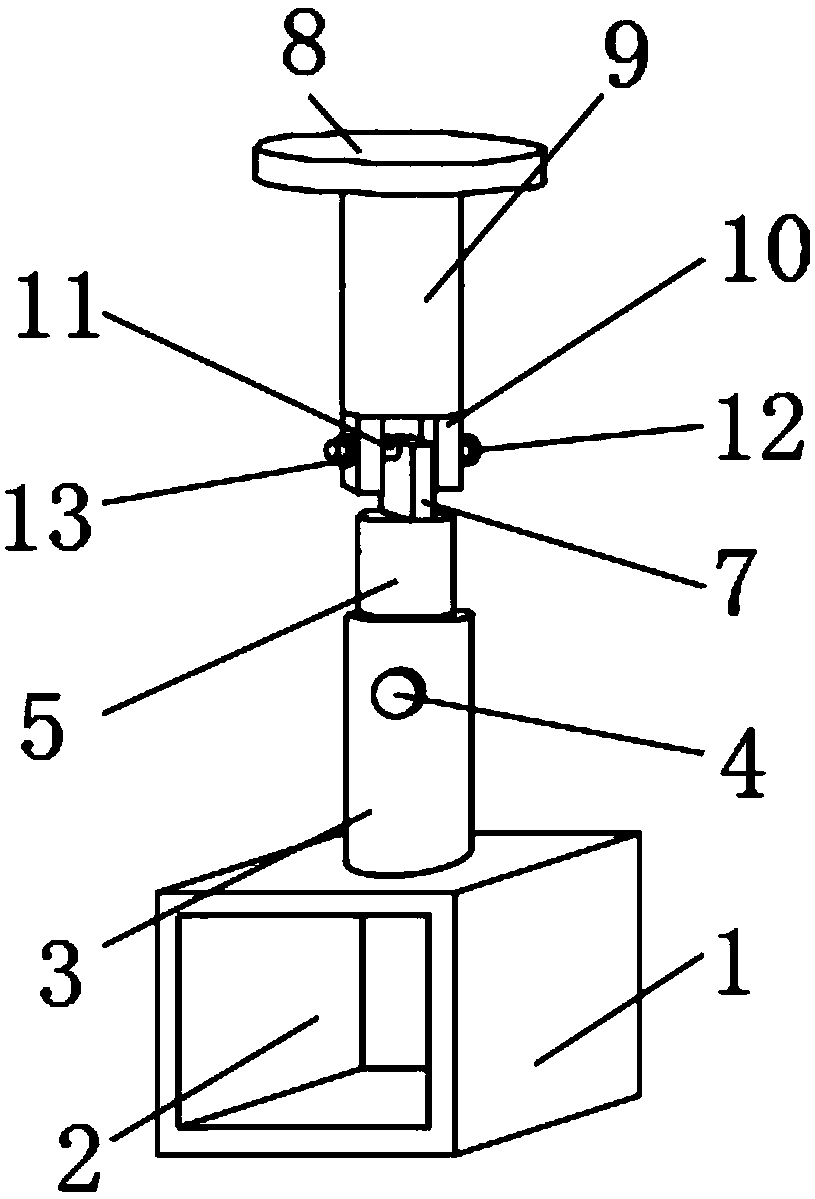 Auto-control instrument bracket convenient to demount and mount