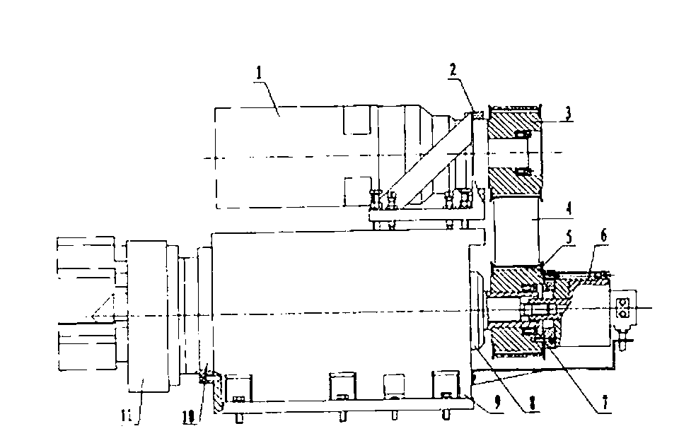 Two-end synchronous driving grinding method and headstock and tailstock special for grinder