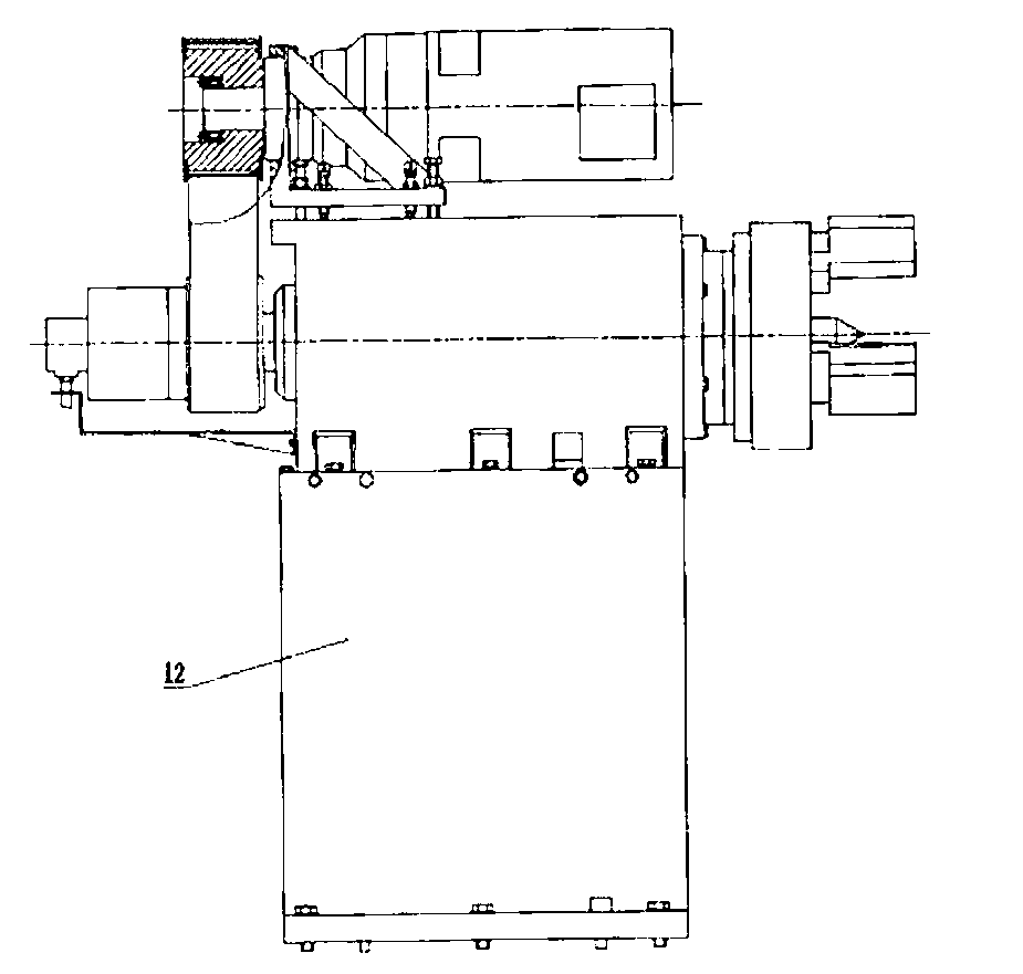 Two-end synchronous driving grinding method and headstock and tailstock special for grinder