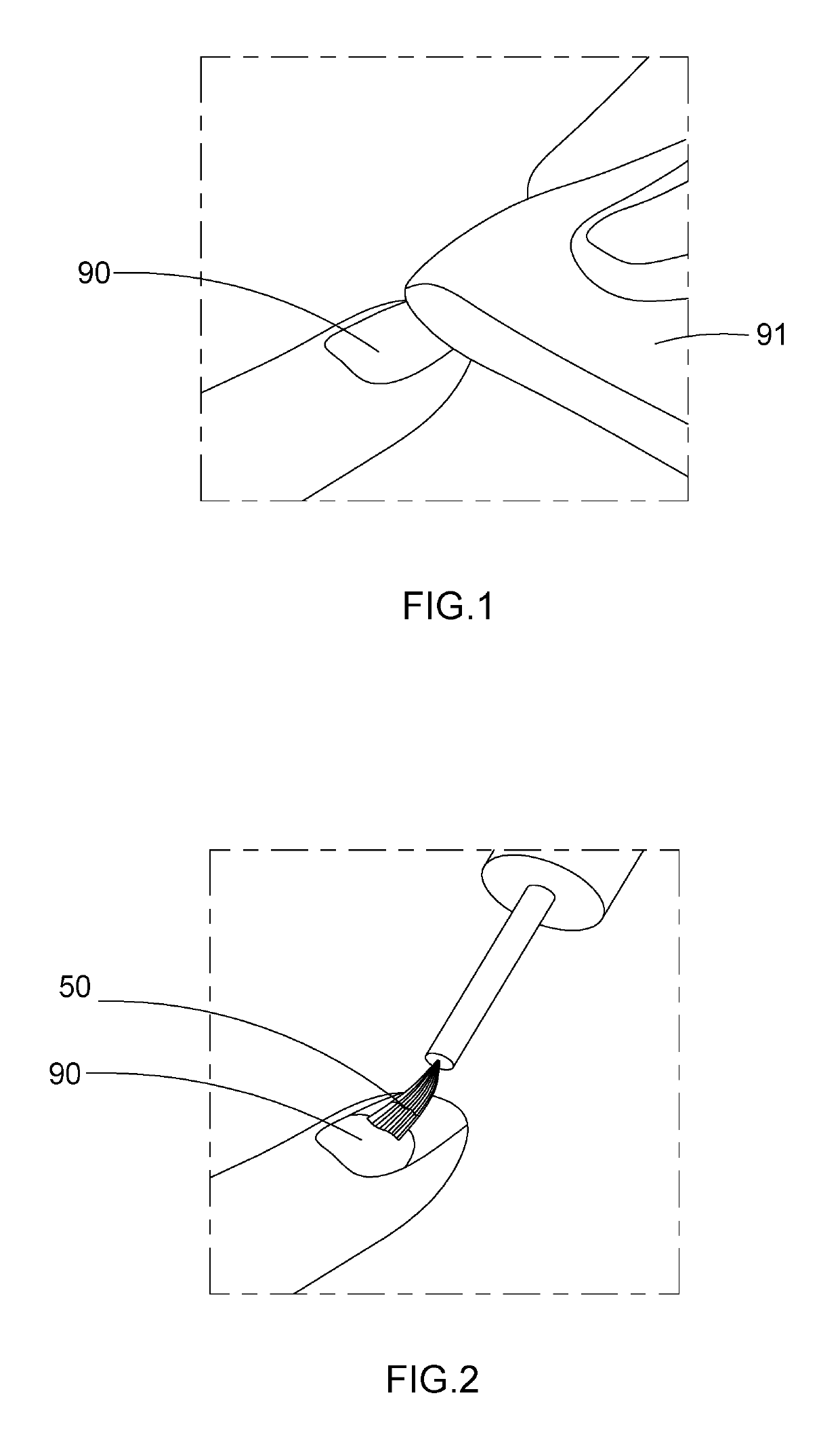 Artificial Nail Tip and Curing Composition Set and Applying Method Thereof
