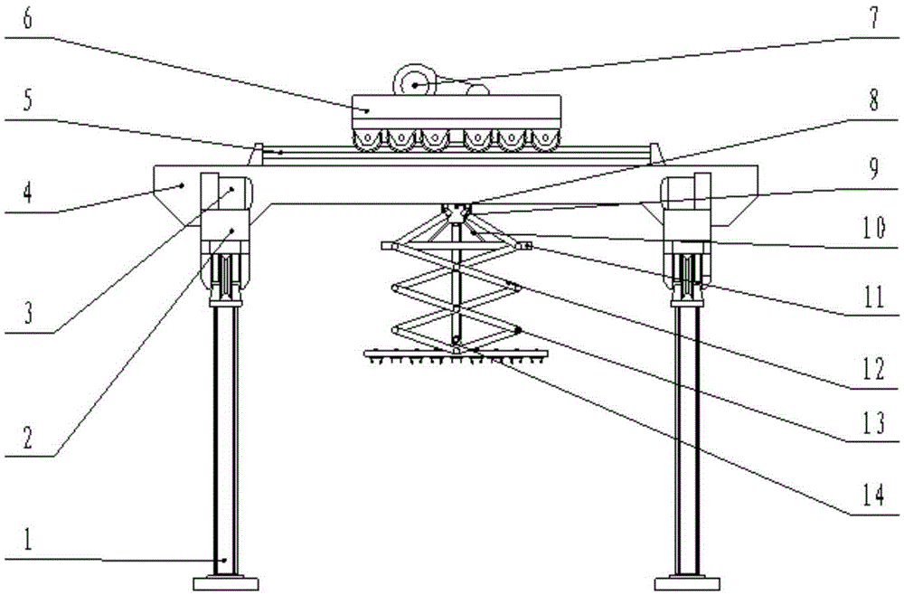 Intelligent brick clamping machine