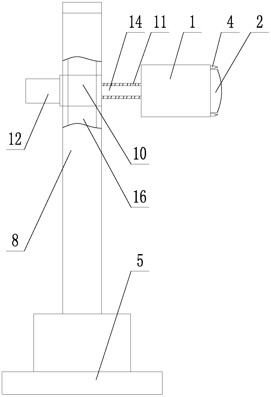 Piezoelectric ceramic-based high-precision electric spindle loading mechanism