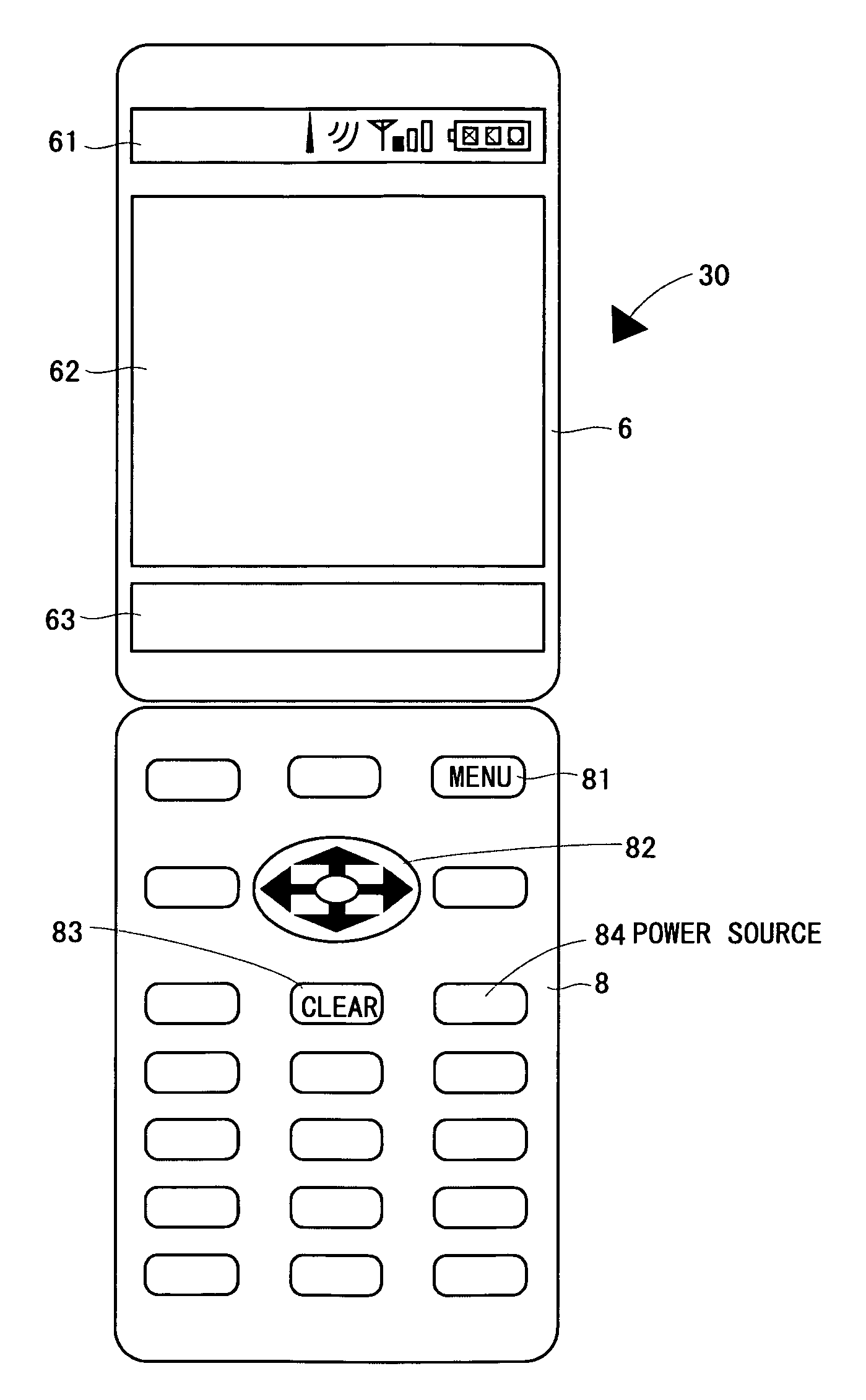 Mobile telephone device