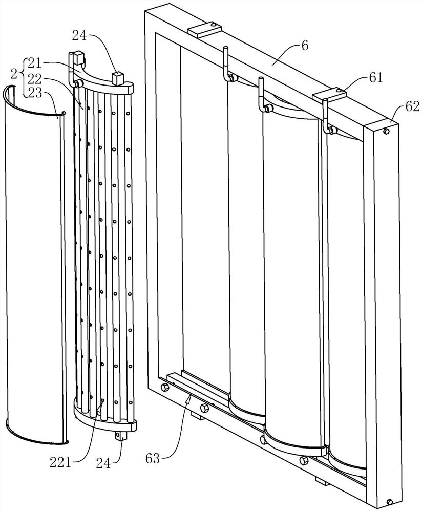 Novel air purification system with efficient filter unit, method and device