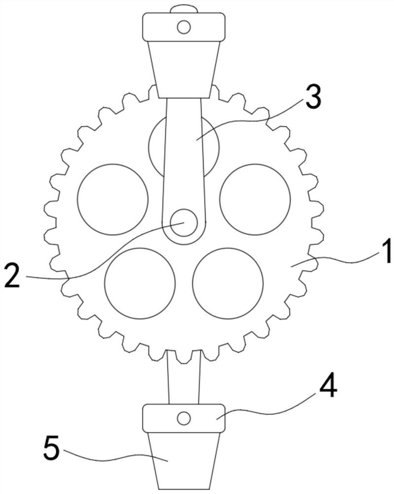 A crank pedal mechanism with a side warning mechanism for shared bicycles