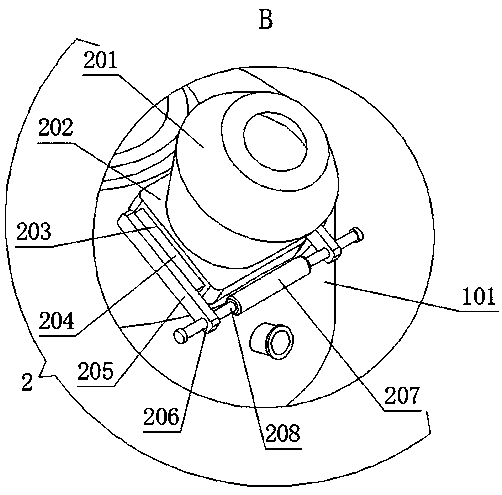 Uniform mixing device for building concrete and gravels